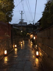 高台寺　石塀小路